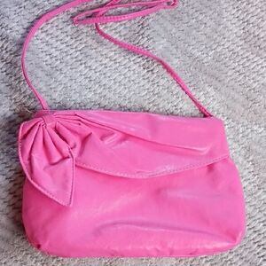 1980s Vintage "Glam Rock" Pink Women's Bag